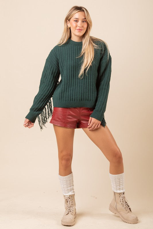 Fringe Western Sweater