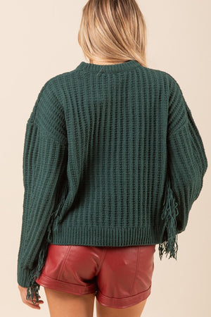 Fringe Western Sweater