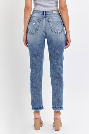 Cello High Rise Mom Jean