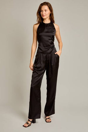 High Waist Satin Pants