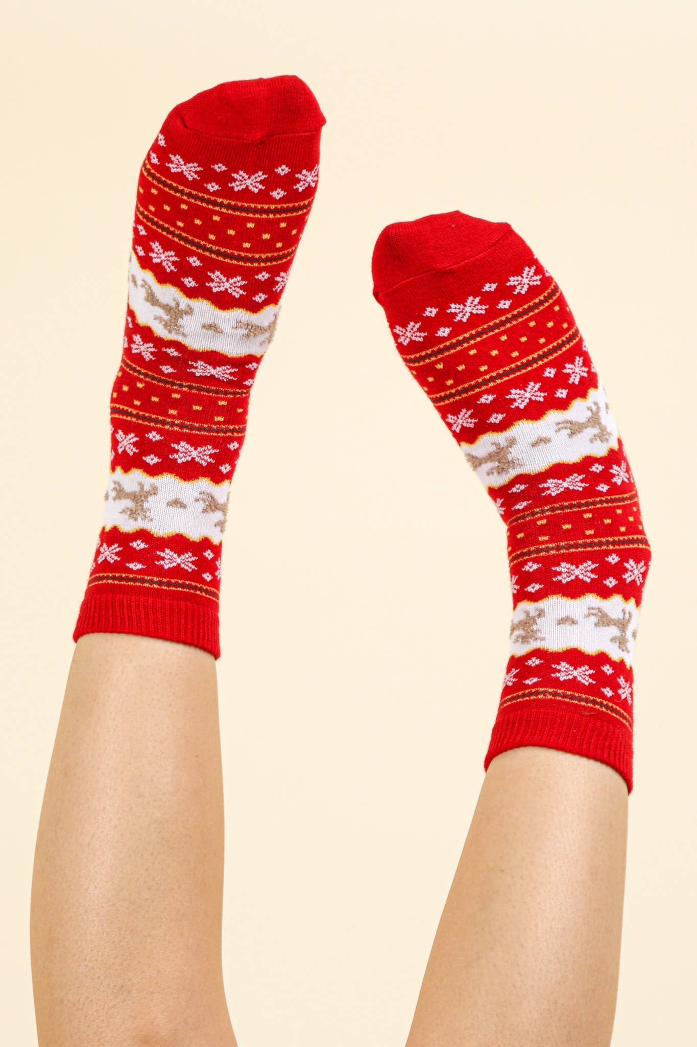 Christmas Graphic Crew Socks