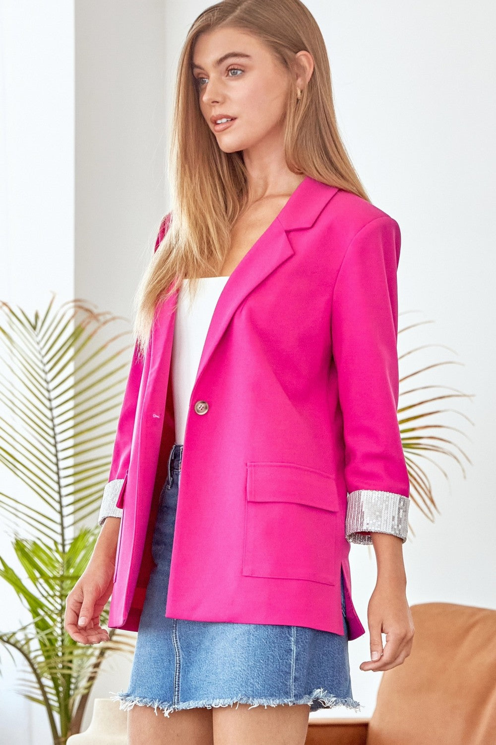 Hot Pink Blazer