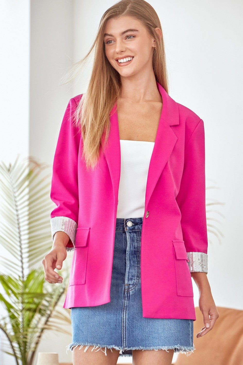 Hot Pink Blazer