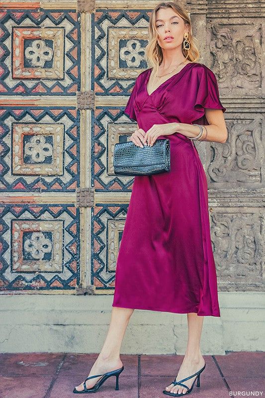Ruffled Maxi Dress