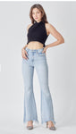 Risen- High Rise Wide Flare Jeans