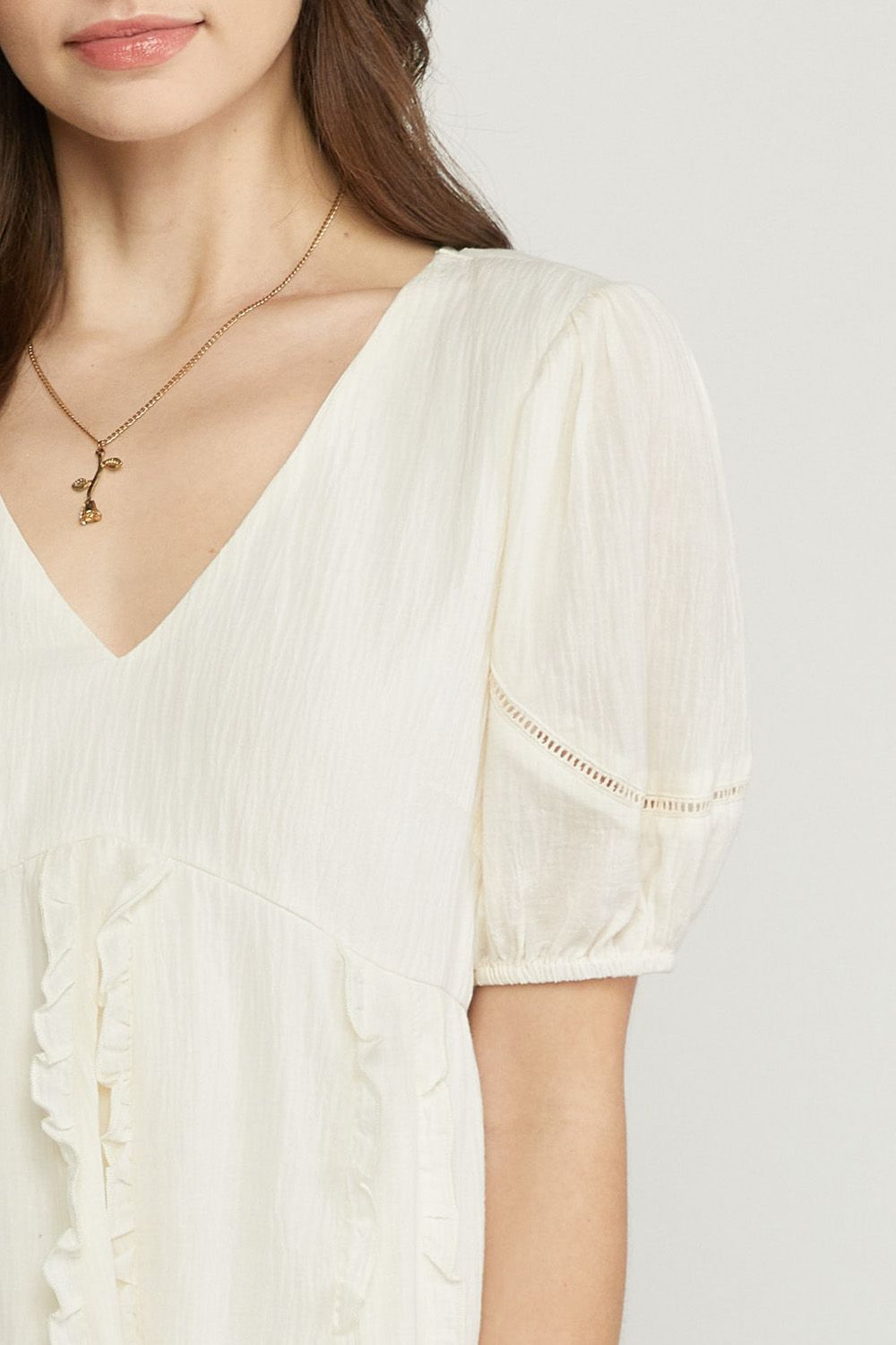 Ivory Babydoll Dress