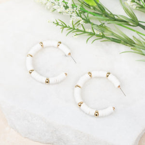 Small Boho Beaded Earrings
