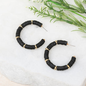 Small Boho Beaded Earrings