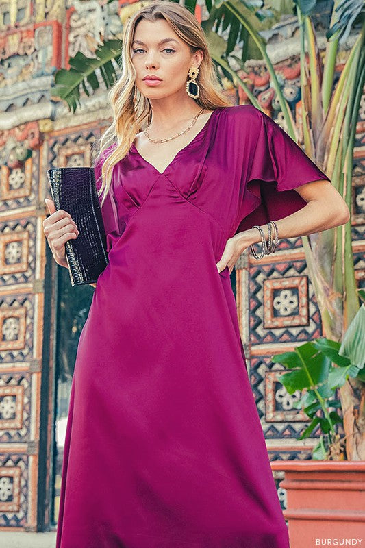 Ruffled Maxi Dress